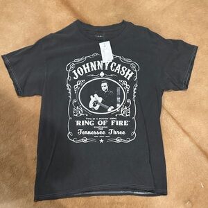 Johnny Cash Black Short Sleeve Tee